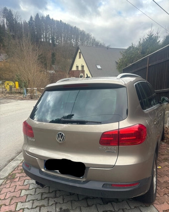 Volkswagen Tiguan cena 44000 przebieg: 157000, rok produkcji 2012 z Wisła małe 22